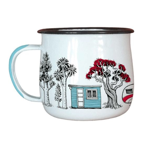 Wolfkamp & Stone | Enamel Mug