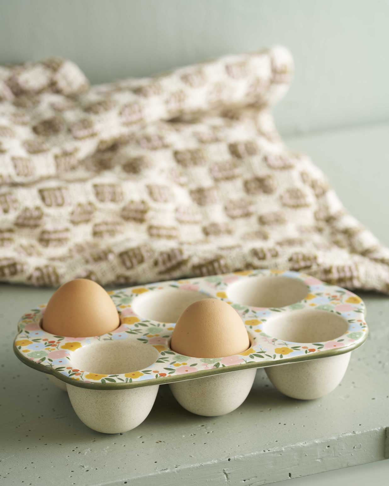 Egg Crate 6 Cup - Flower Market