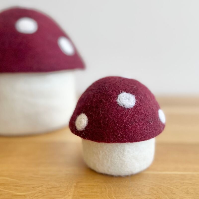 Mini Toadstool Trinket Box