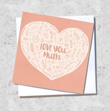 Inkbomb | Card - Love you Mum