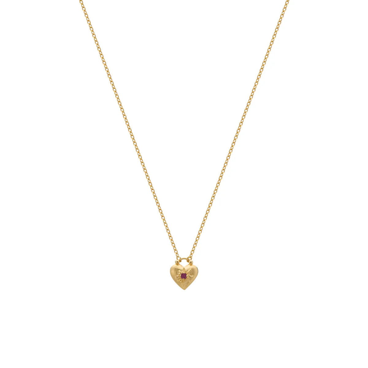 Love You Heart Necklace | Small