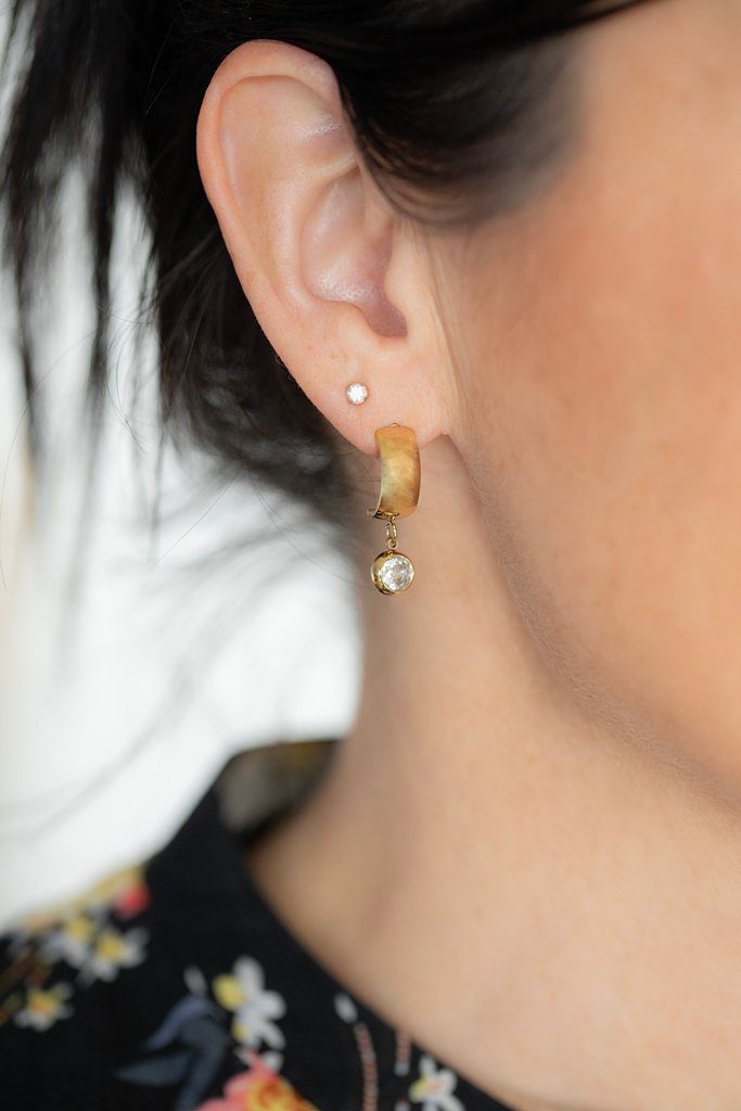 Zara Hoop | Gold