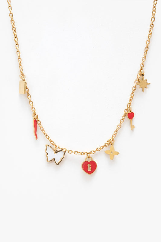 Chilli & Locket Charm | Necklace