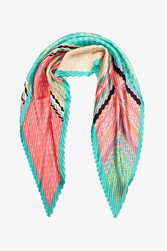 Neck Scarf | Mixprint Pink