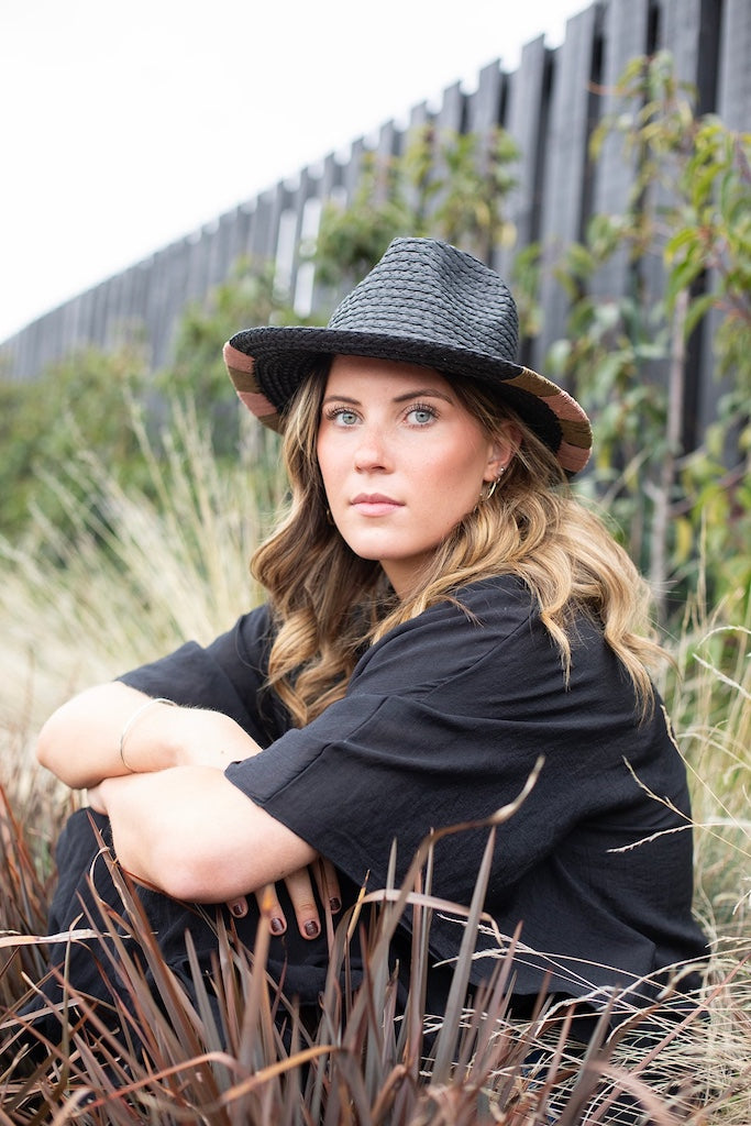 Midnight Fringe Fedora