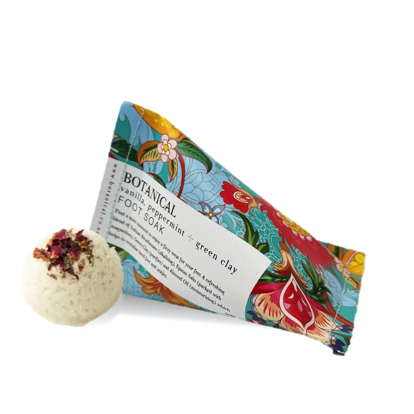 Foot Soak - Peppermint, Vanilla + Green Clay