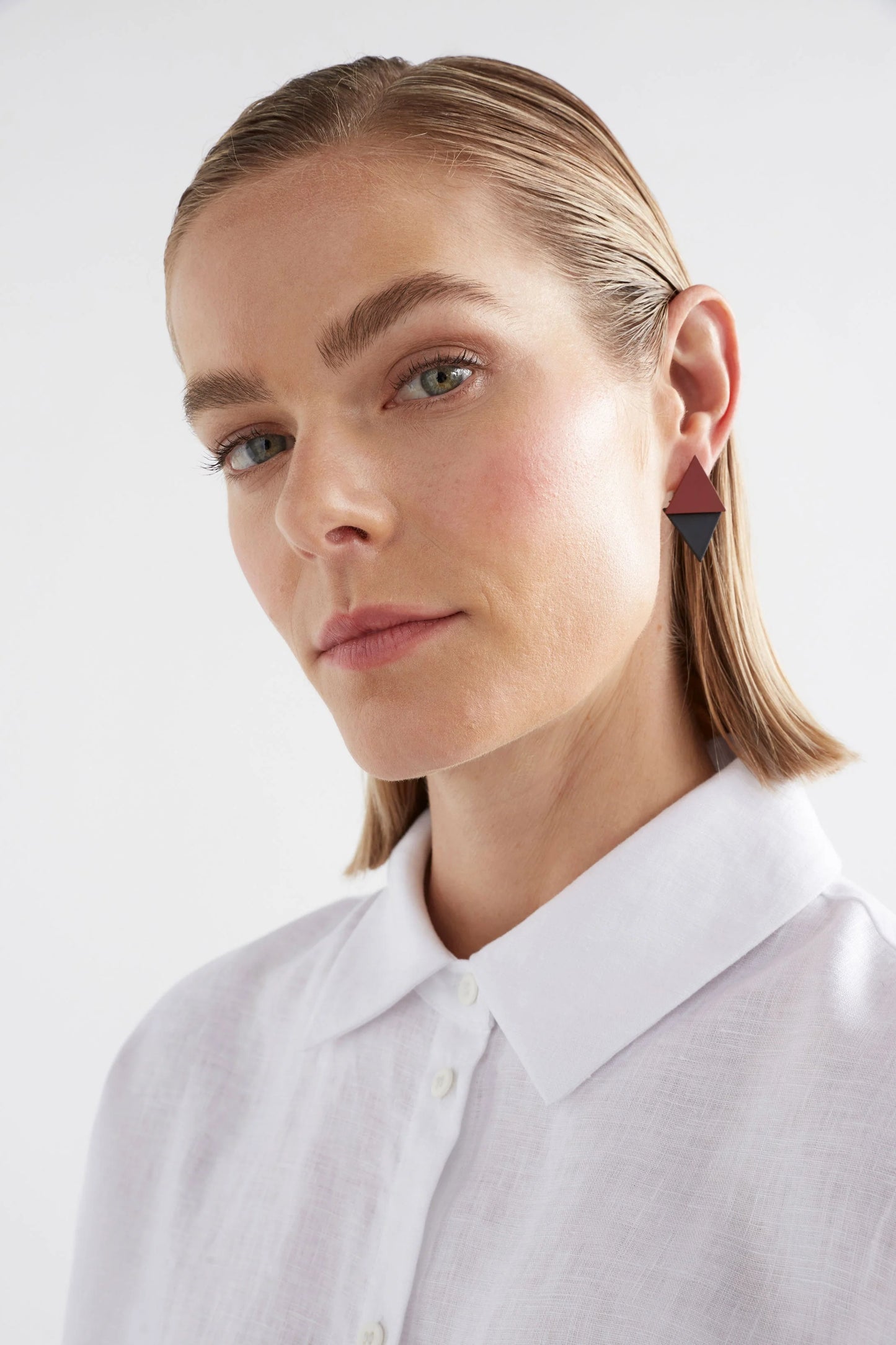 Tri Stud Earring