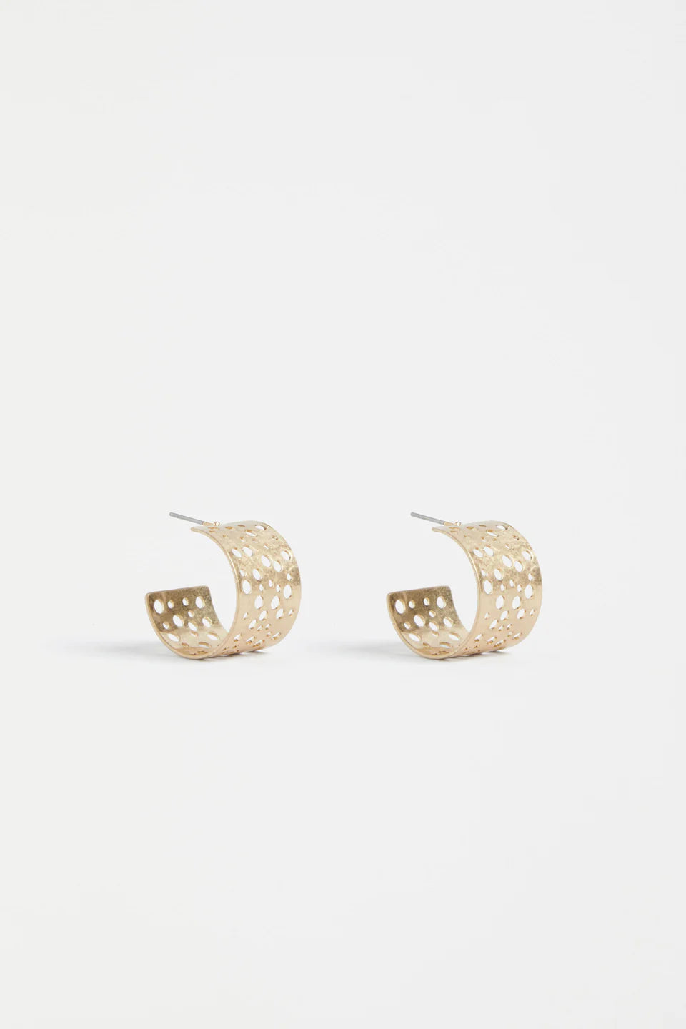 Hulle Tiny Hoop Earring | Gold