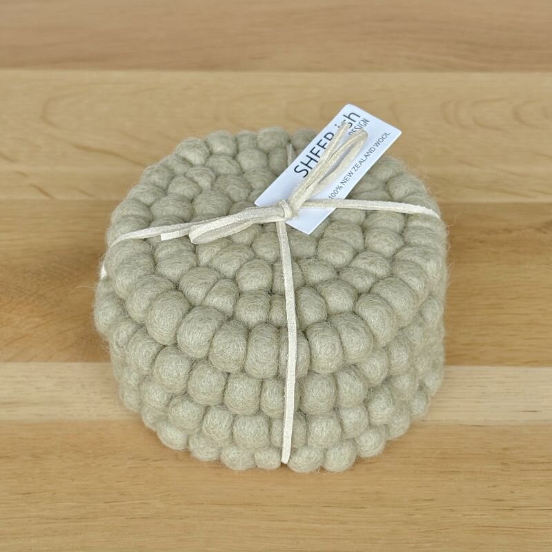 Felt Ball Coasters | 4pk
