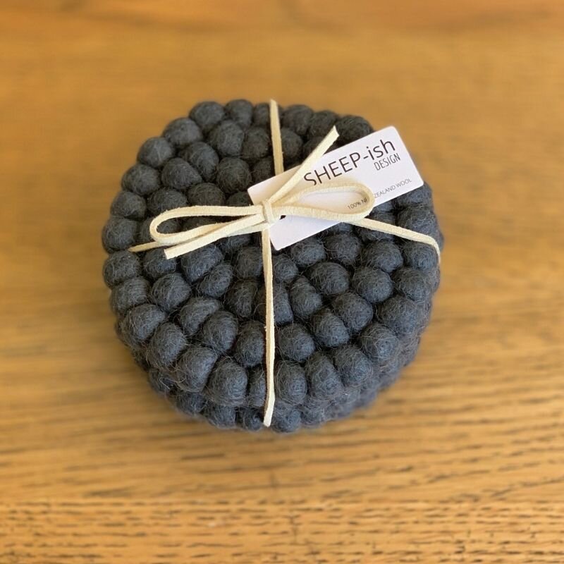Felt Ball Coasters | 4pk