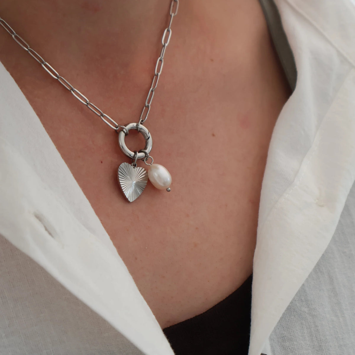 Charm Holder Necklace + 2 Charms