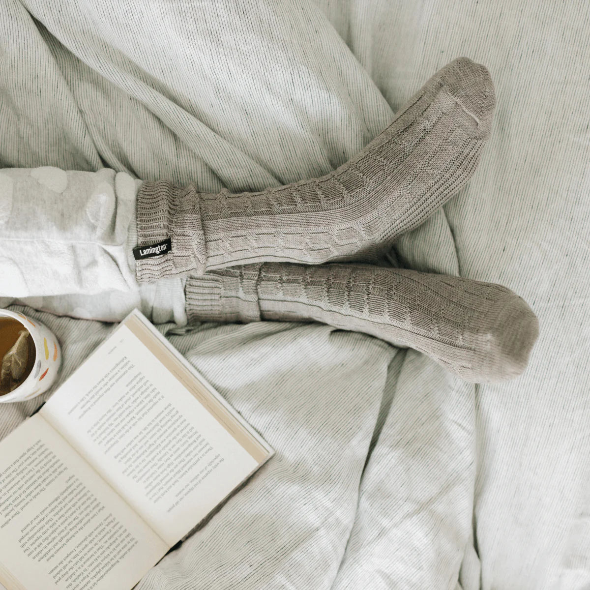 Woman Merino Luxury Sunday Sock | Bluff