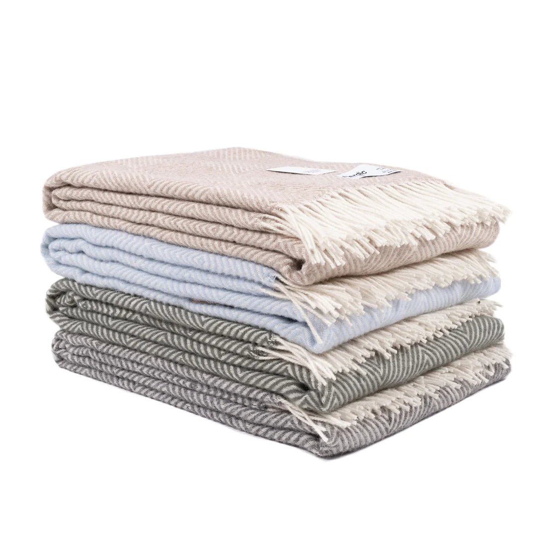 Nordic Chill | 100% NZ Lamb's Wool Throw - Lina