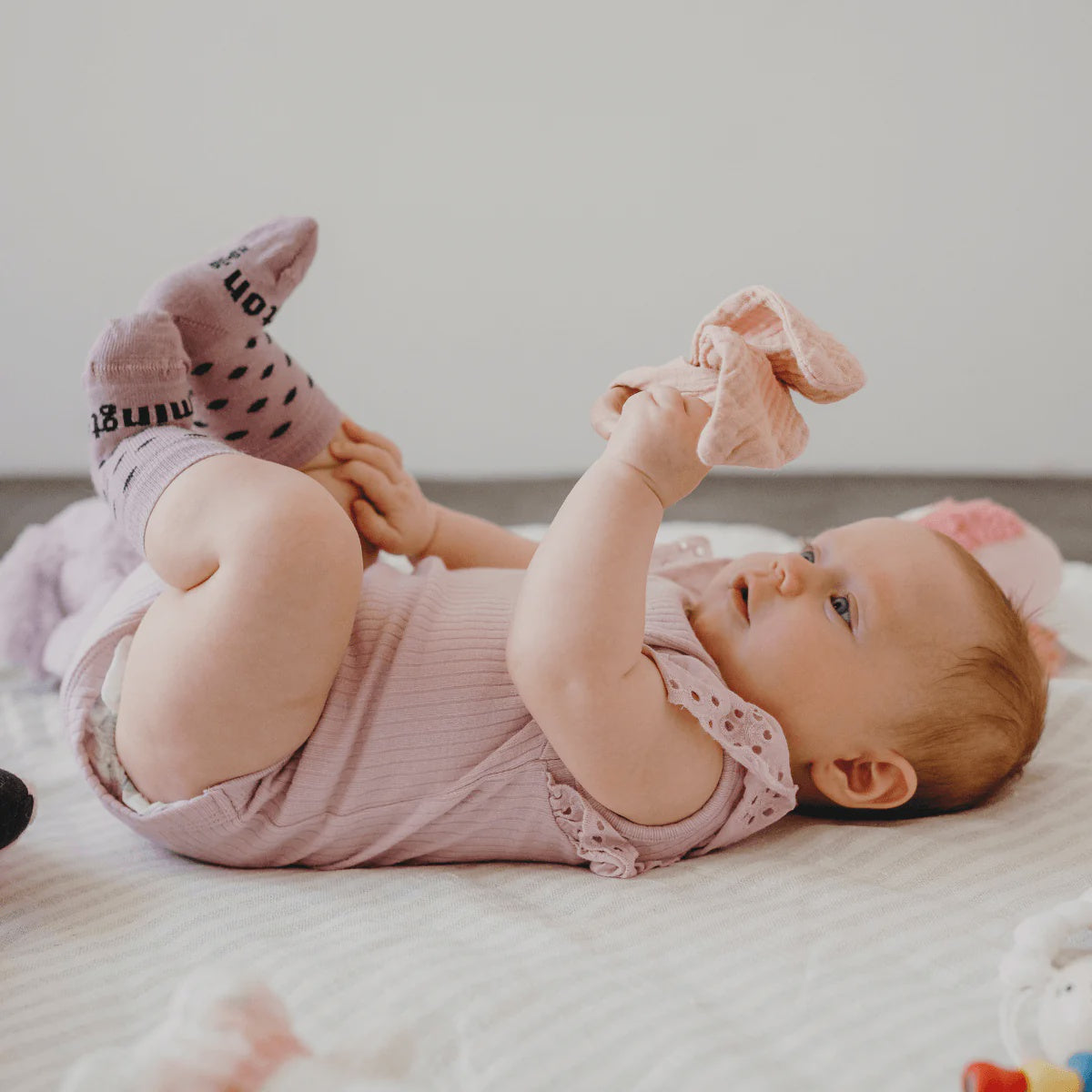 Child Merino Wool Crew Socks | Thistle