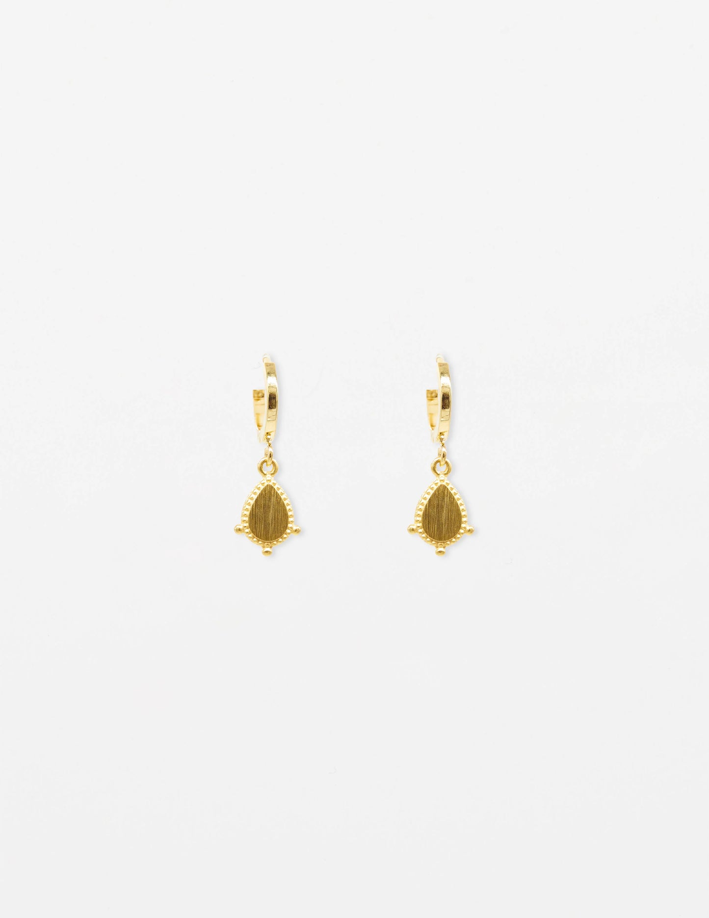 Tear Drop Pendant Earrings
