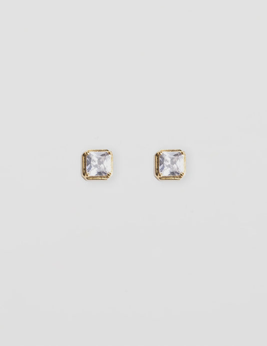 Square Crystal Earring
