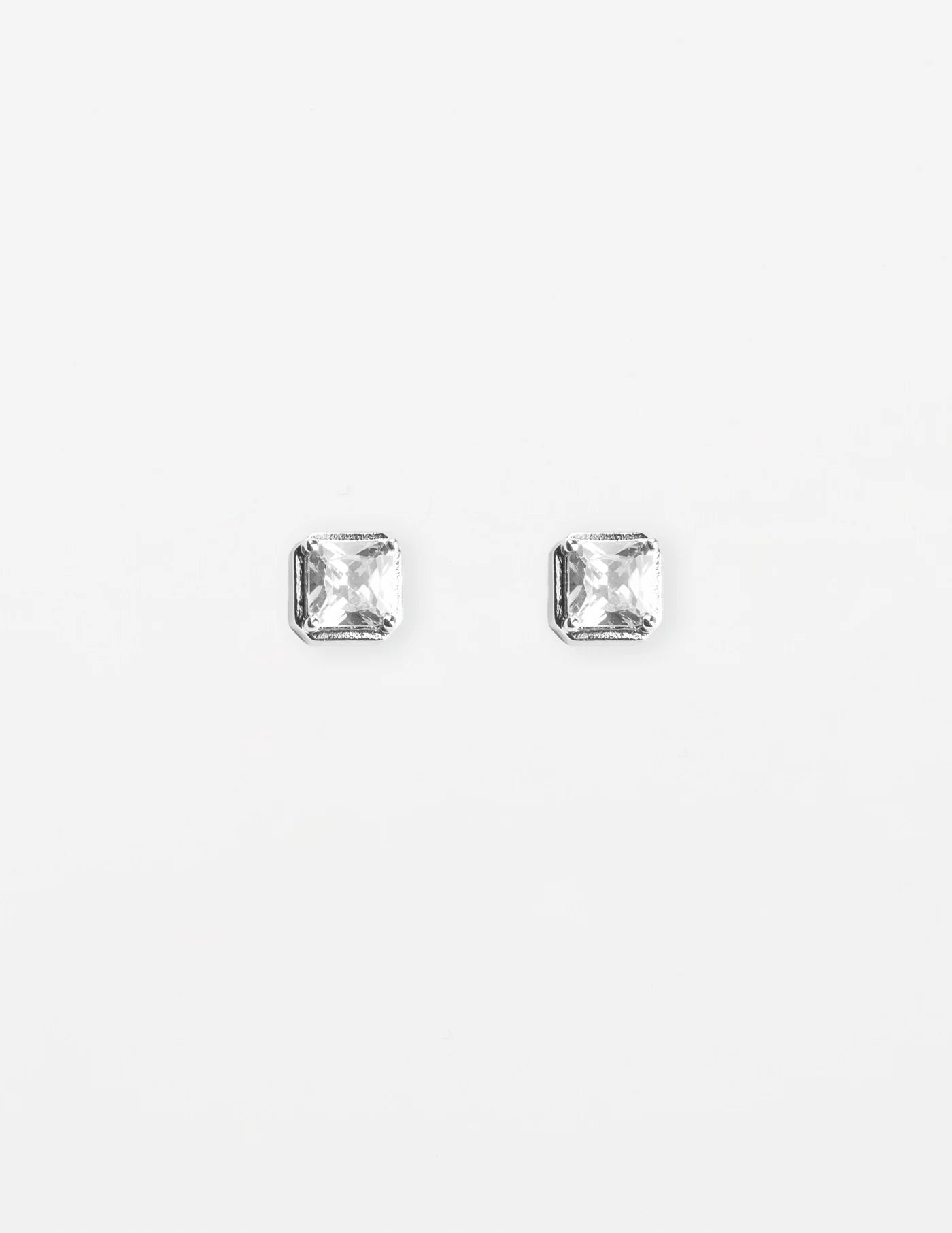 Square Crystal Earring