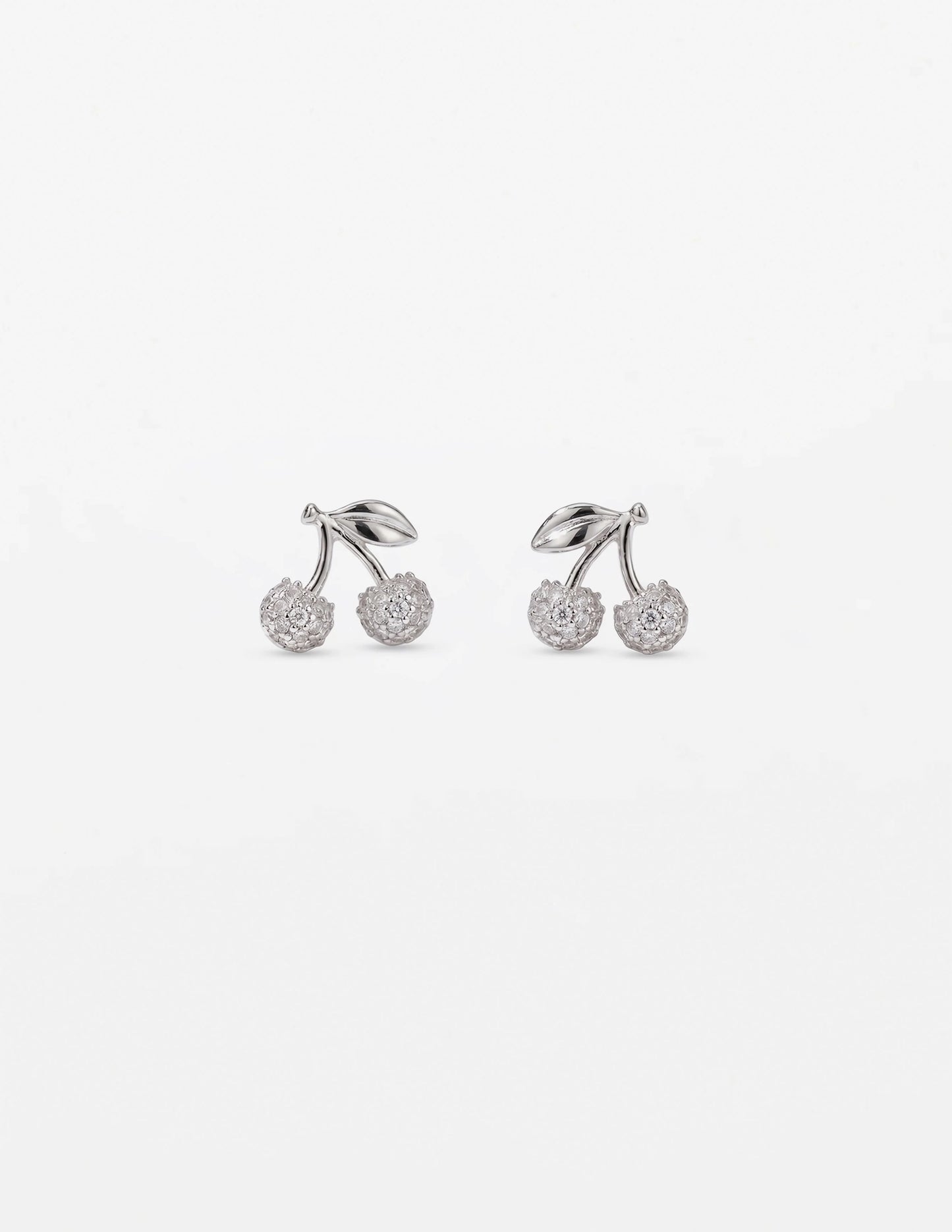 Crystal Cherry Earrings