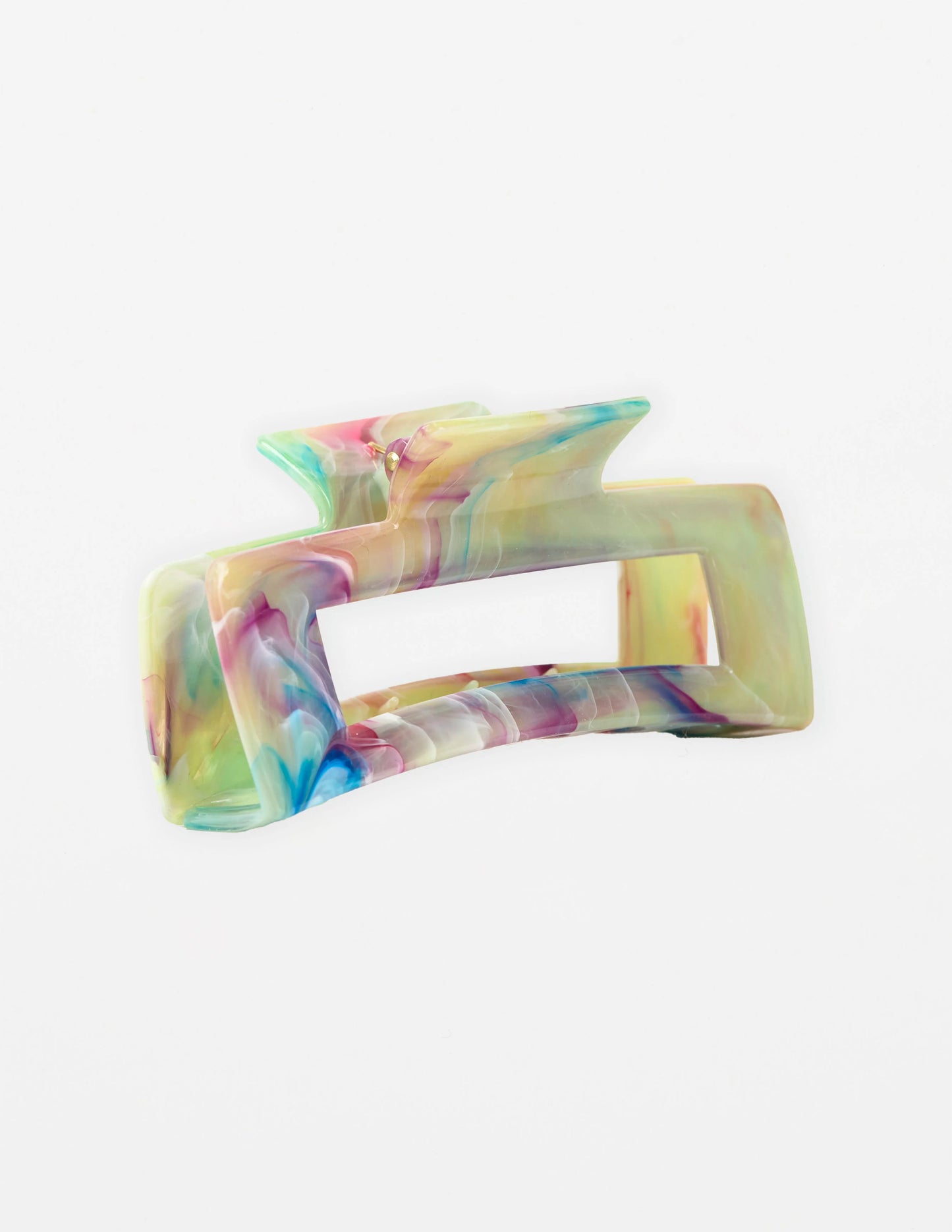 Hair Claw | Oblong Marble
