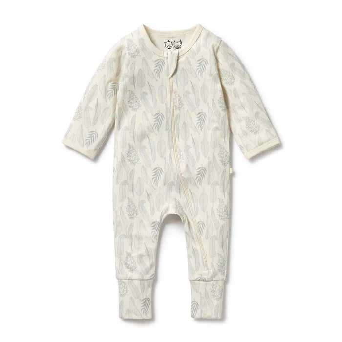 Wilson & Frenchy | Organic Zipsuit w Feet