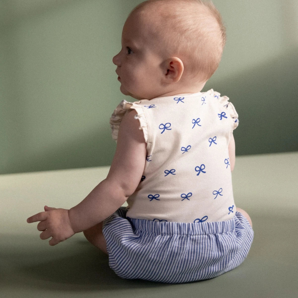Fleur Bodysuit | Ribbon Print