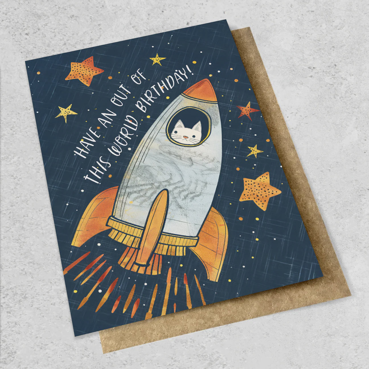 Out of this World Birthday | Large Luxe Card