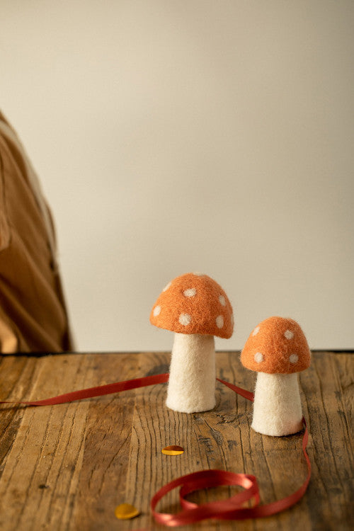 Muskhane | Dotty Felt Mushroom