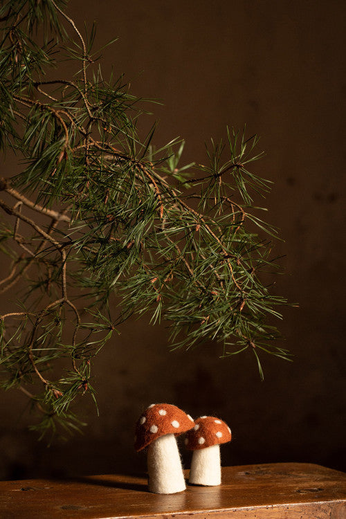 Muskhane | Dotty Felt Mushroom
