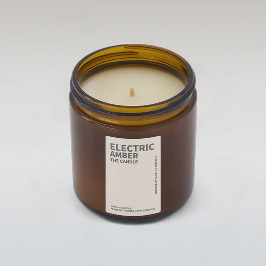 Electric Amber | Large Soy Candle