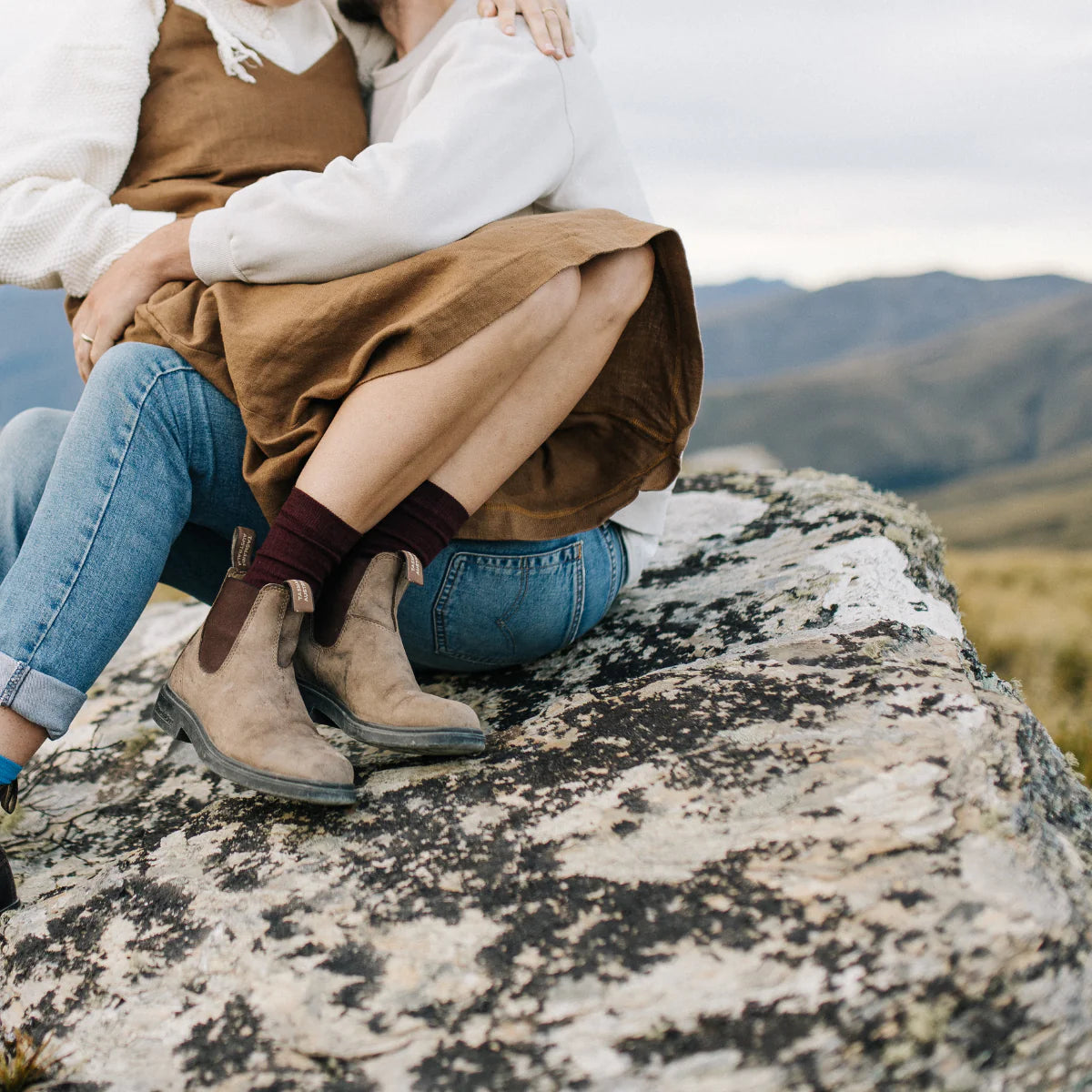 Lamington | Women's Merino Socks - Fig