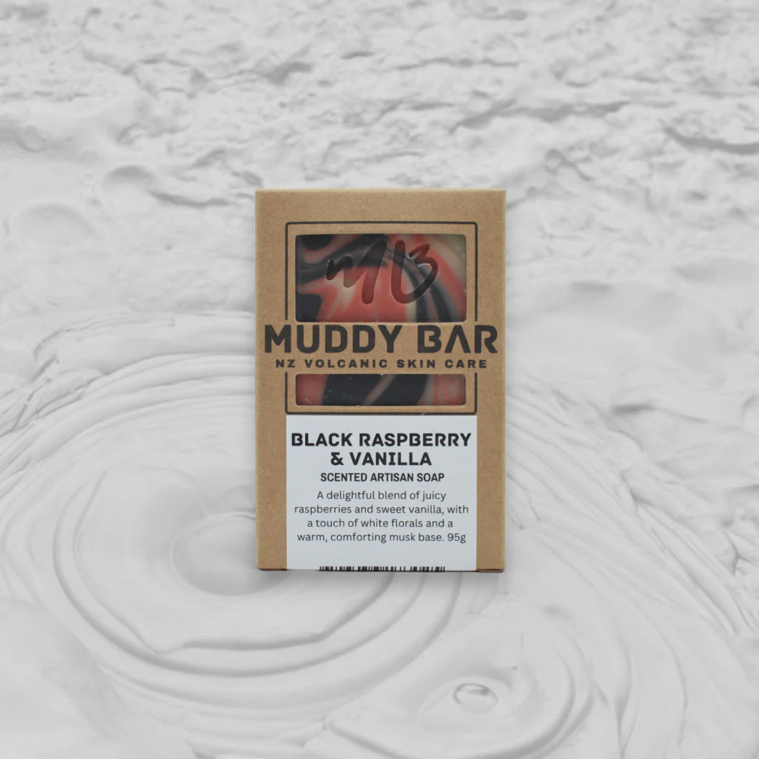 Muddy Bar | Black Raspberry & Vanilla Artisan Soap