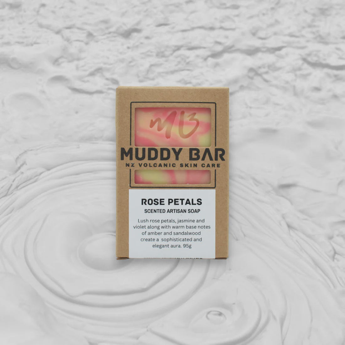Muddy Bar | Rose Petals Artisan Soap