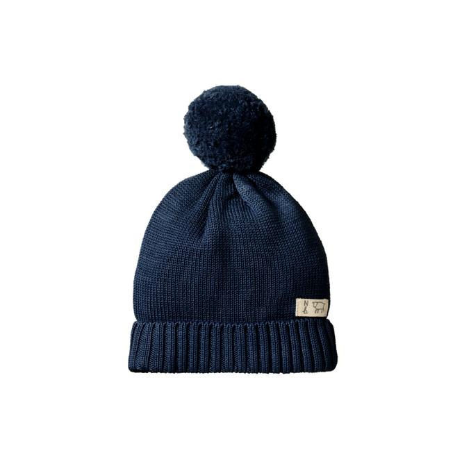 Alpine Pom Pom Beanie | Merino