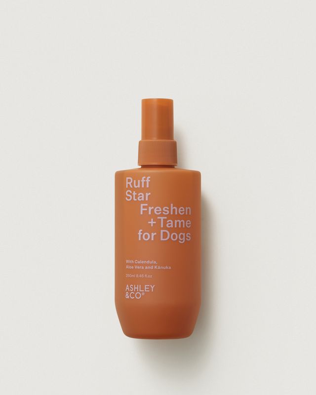 Ashley & Co Ruff Star 250ml plant-based freshening and coat-taming spray for dogs