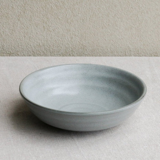 Grey Smoke Deep Bowl