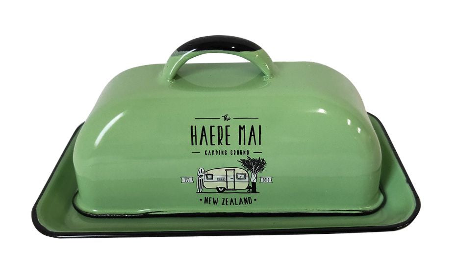 Moana Road | Enamel Butter Dish - Found My Way Invercargill