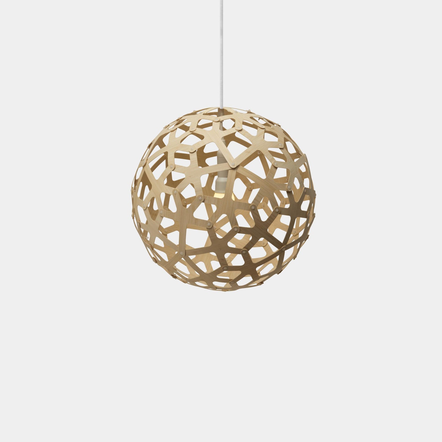 David Trubridge | Coral Pendant Kitset / 400mm - Natural - Found My Way Invercargill