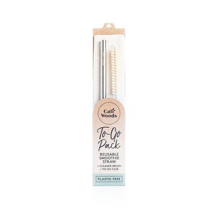 Caliwoods | To Go Smoothie Straw Pack - Stainless Steel - Found My Way Invercargill