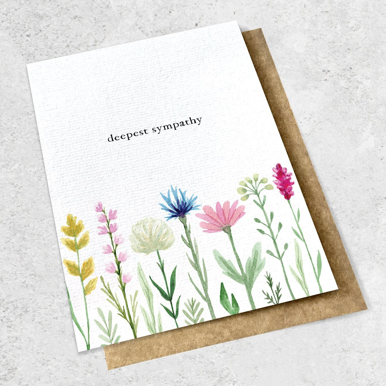 Ink Bomb | Deepest Sympathy Card - Found My Way Invercargill