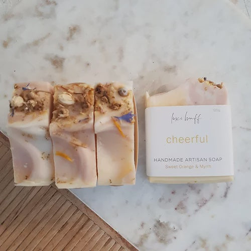 Luxi Buff | Natural Soap - Cheerful - Found My Way Invercargill