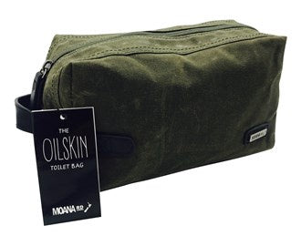 Moana Road | Oilskin Toiletry Bag - Found My Way Invercargill