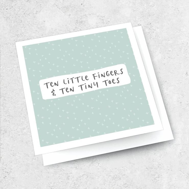 Ink Bomb | Ten Little Fingers & Ten Little Toes - Green - Found My Way Invercargill