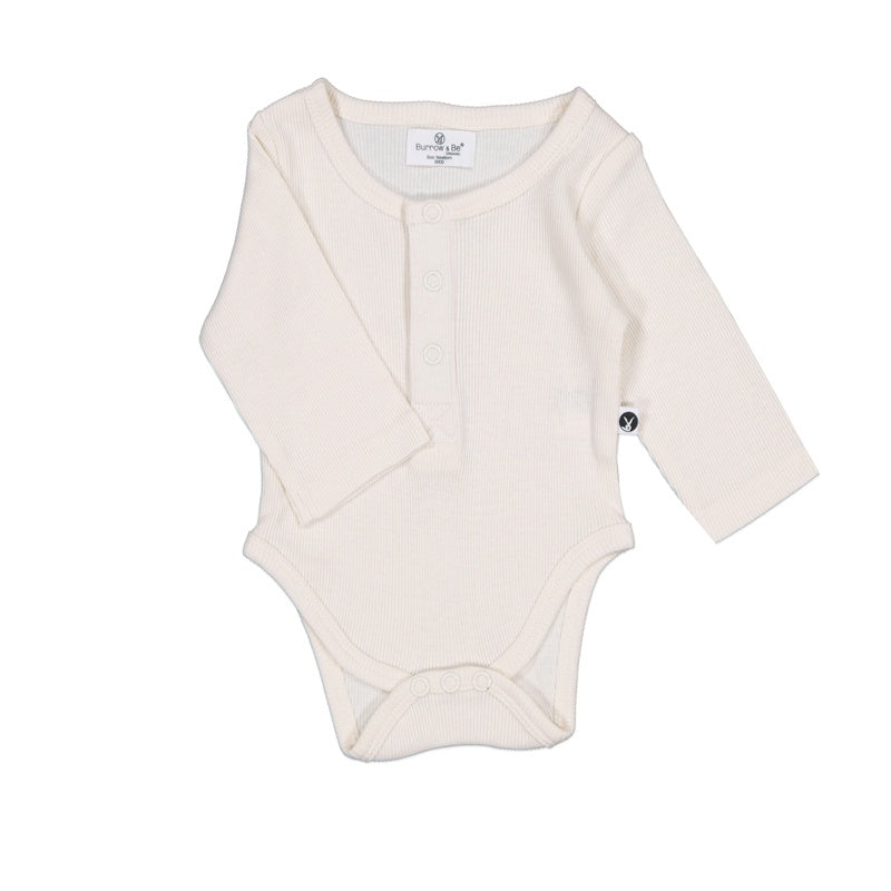 Burrow & Be | Henley Rib Bodysuit - Found My Way Invercargill