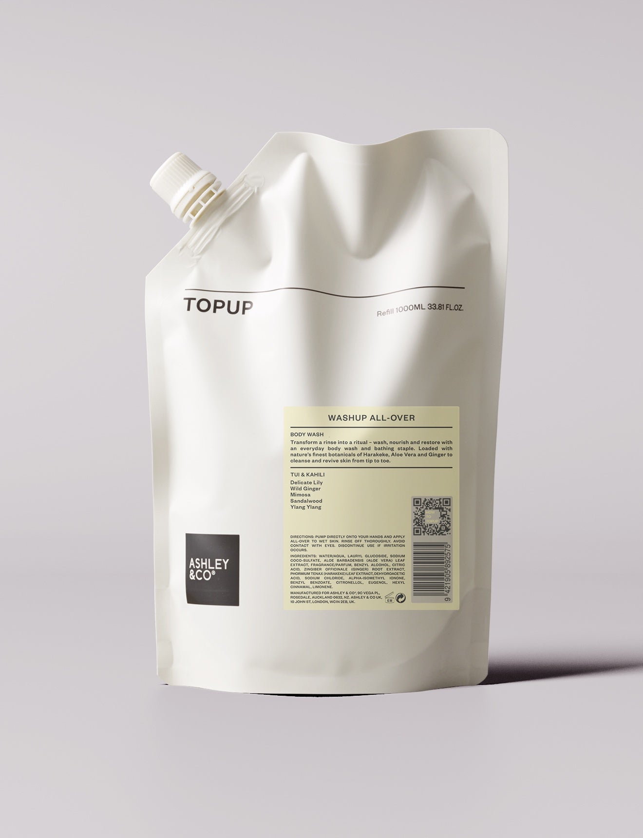 Washup All-Over Topup | Botanical Body Wash