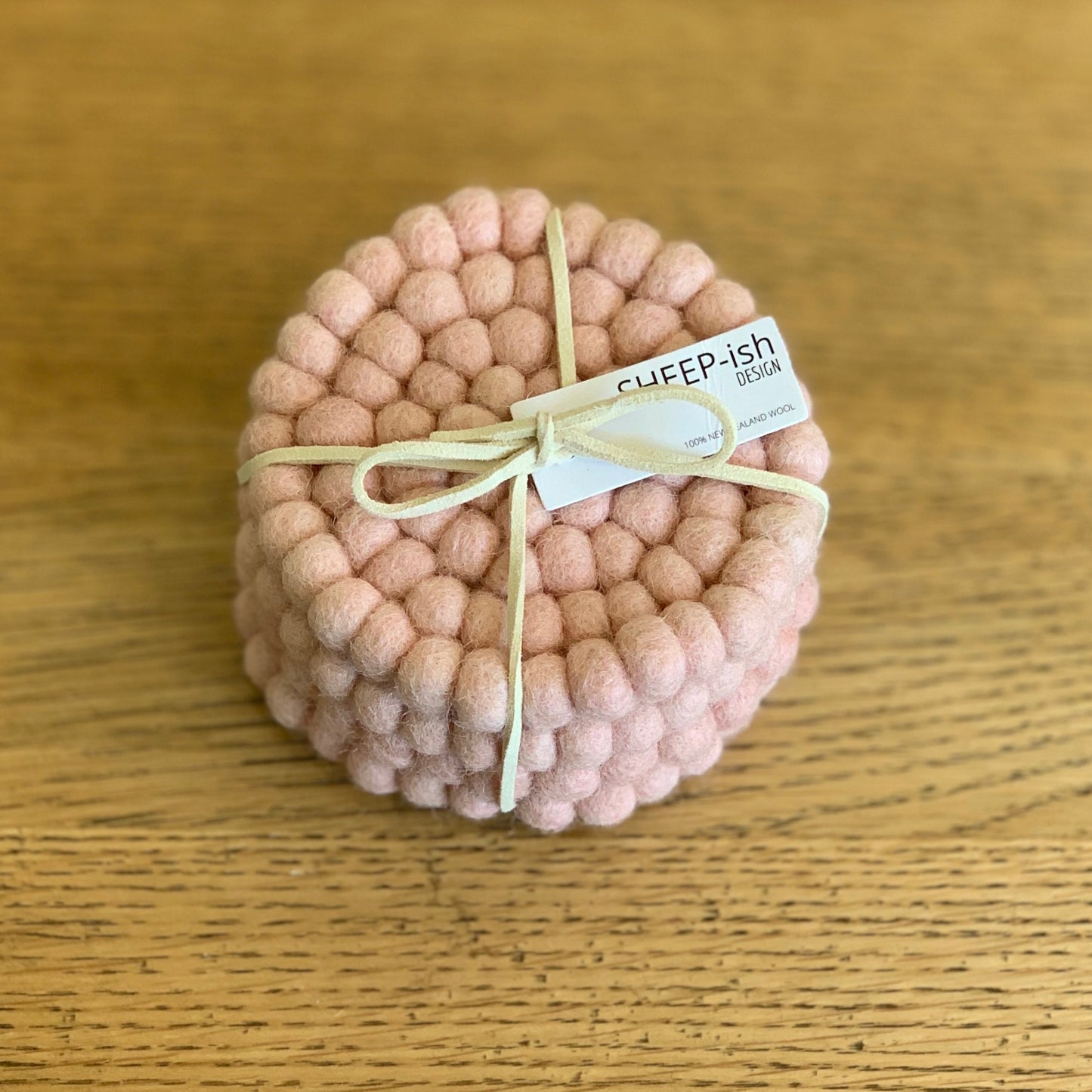 SHEEP-ish Design | Felt Ball Coasters - 4pk - Found My Way Invercargill
