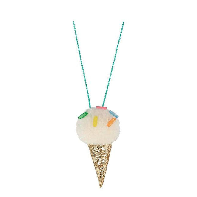 Meri Meri | Icecream Pom Pom Necklace - Found My Way Invercargill