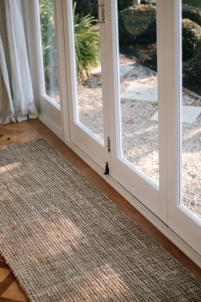 Garcia | Jute Runner - Bubble Natural Brown - Found My Way Invercargill