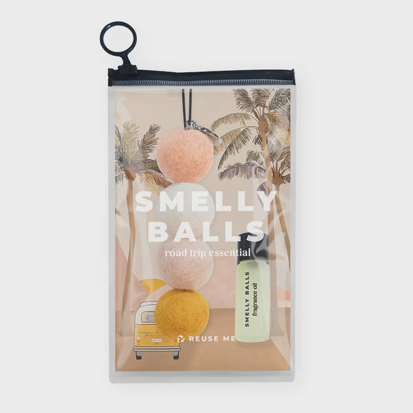 Smelly Balls Sun Seeker Set - Reusable Car Air Freshener