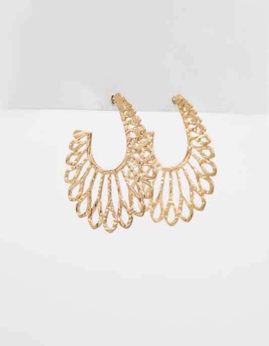 Filigree Hoops