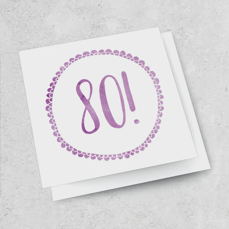 80! Card